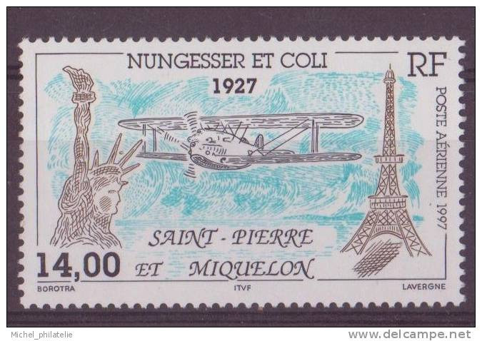 Saint Pierre Et Miquelon - Poste Aérienne - YT N° 77 ** - Neuf Sans Charnière - 1997 - Nuevos