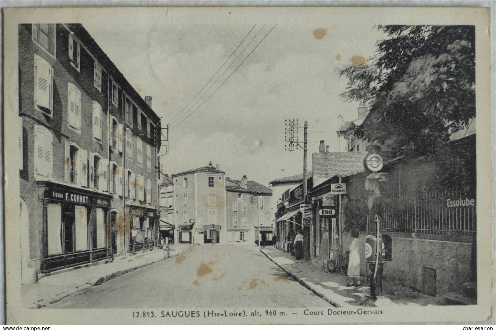 43 - SAUGUES - Cours Docteur Gervais - Saugues