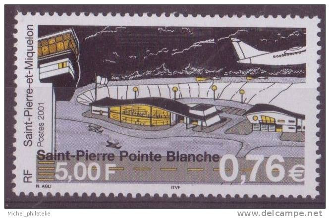 Saint Pierre Et Miquelon - YT N° 753 ** - Neuf Sans Charnière - 2001 - Unused Stamps