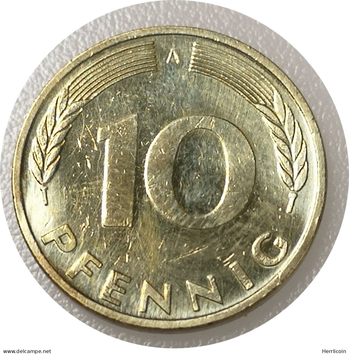 Monnaie Allemagne - 1996 A - 10 Pfennig - 10 Pfennig