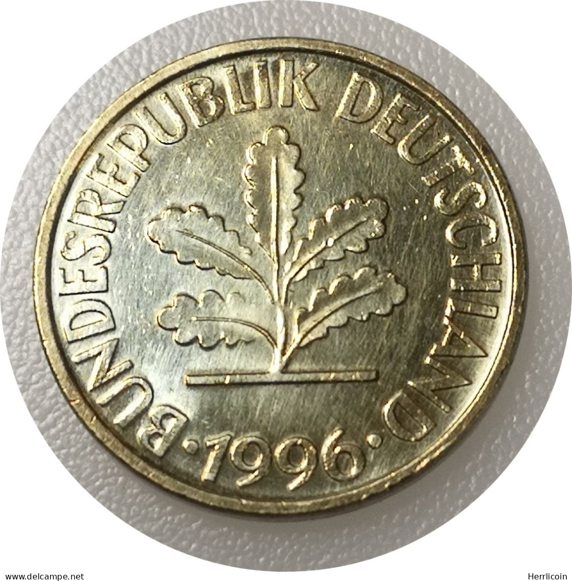 Monnaie Allemagne - 1996 A - 10 Pfennig - 10 Pfennig