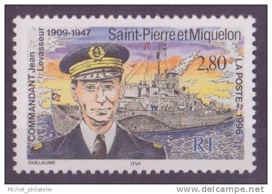 Saint Pierre Et Miquelon - YT N° 624 ** - Neuf Sans Charnière - 1996 - Unused Stamps