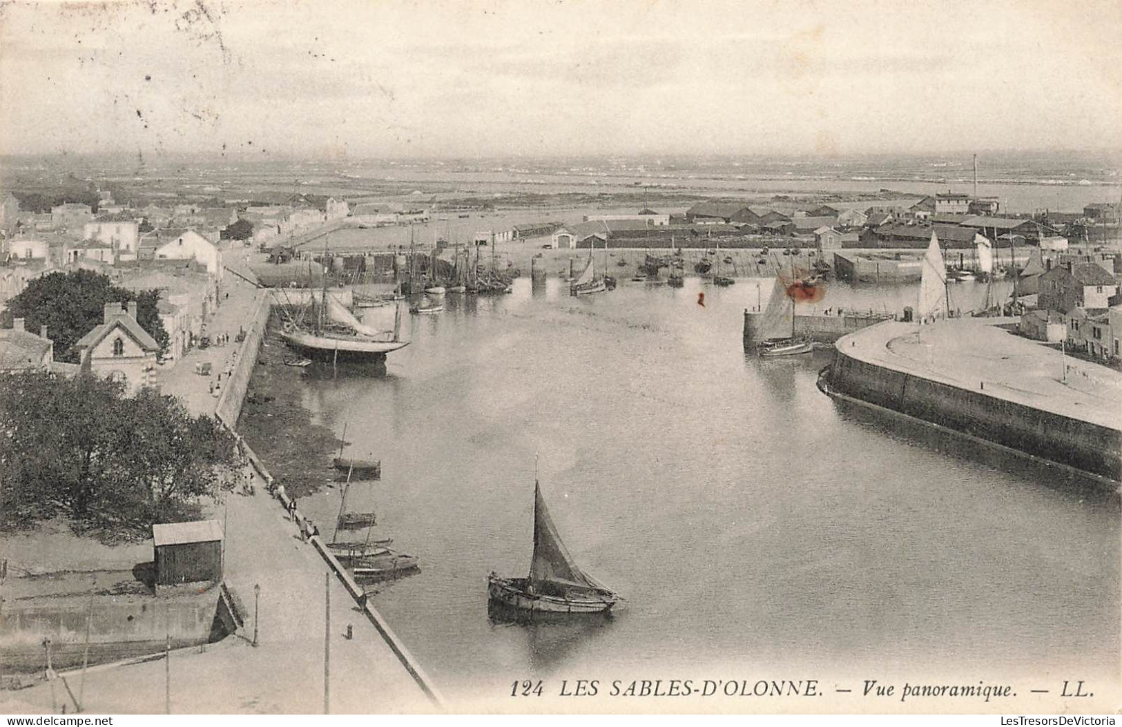 FRANCE - Les Sables D'Olonne - Vue Panoramique - Carte Postale Ancienne - Sables D'Olonne