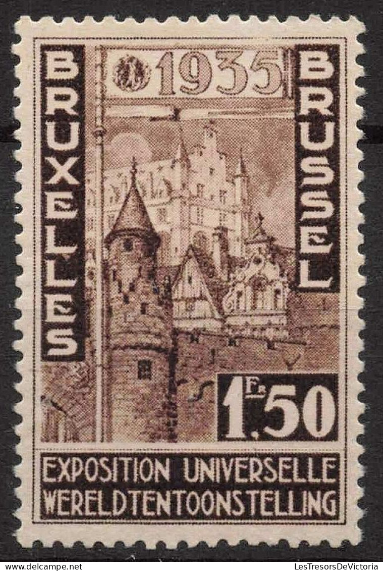 Timbre - BELGIQUE - 1935 - Exposition Universelle Bruxelles - COB 388**MNH - Cote 30+50% Bien Centré Soit 45 - Neufs