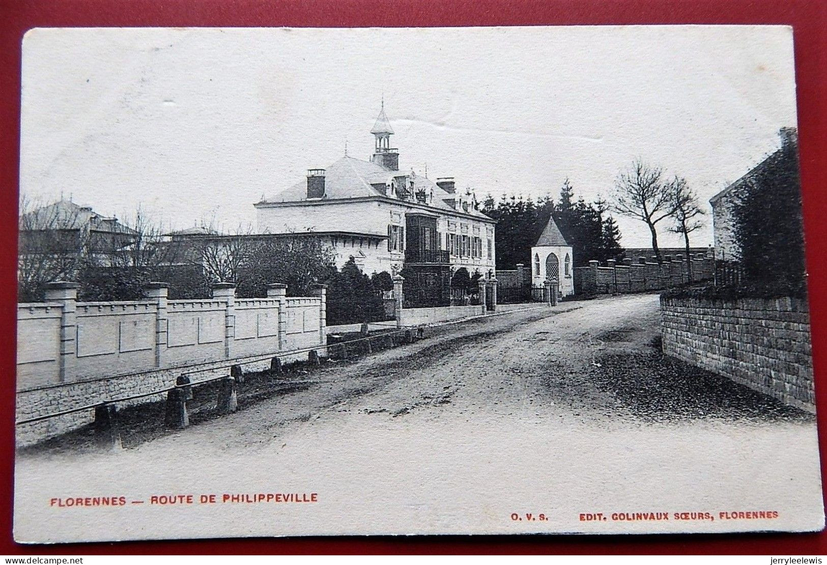 FLORENNES  -  Route De Philippeville  -  1906 - Florennes