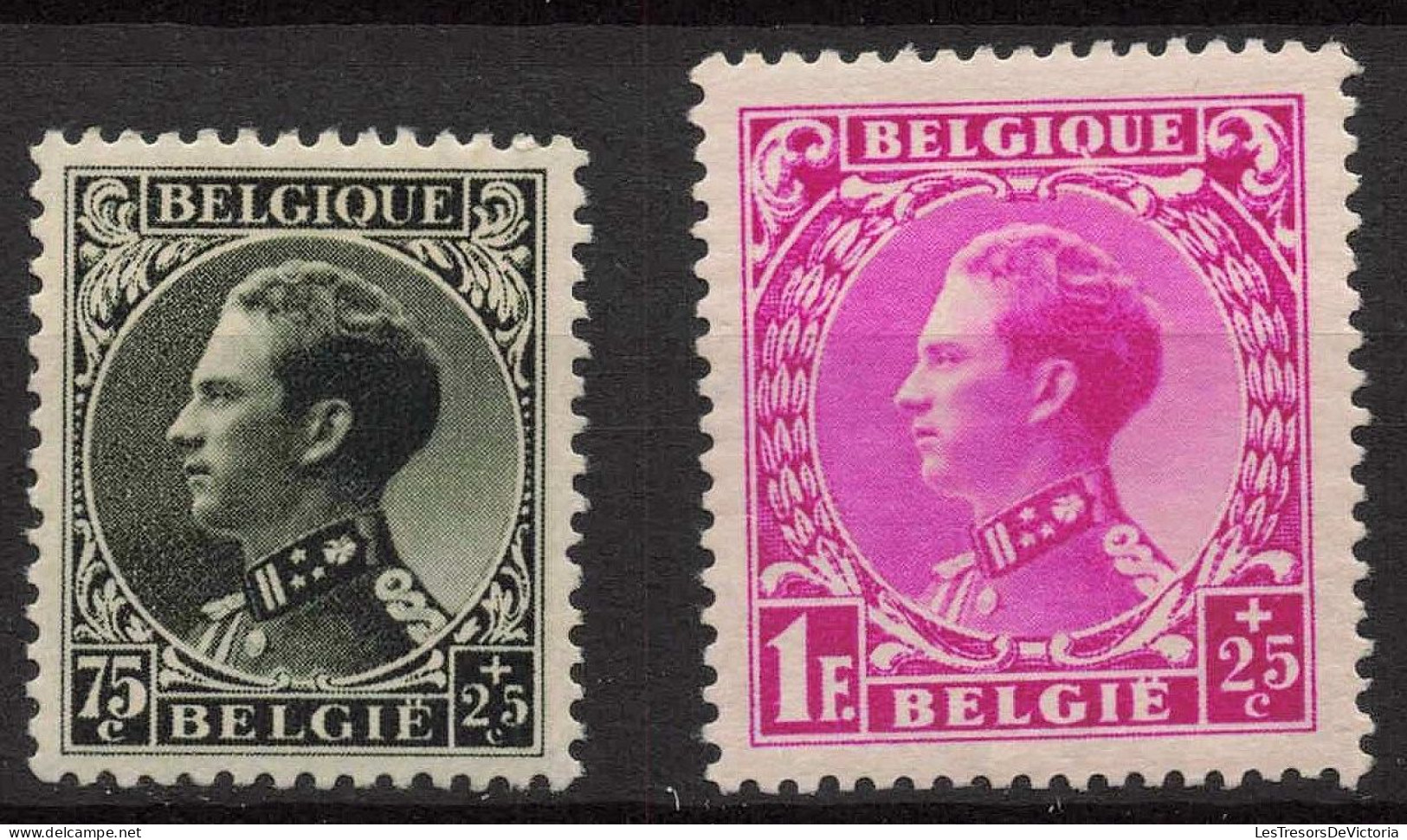 Timbre - BELGIQUE - 1934 - COB 390+392** MNH - Cote 95 - Unused Stamps