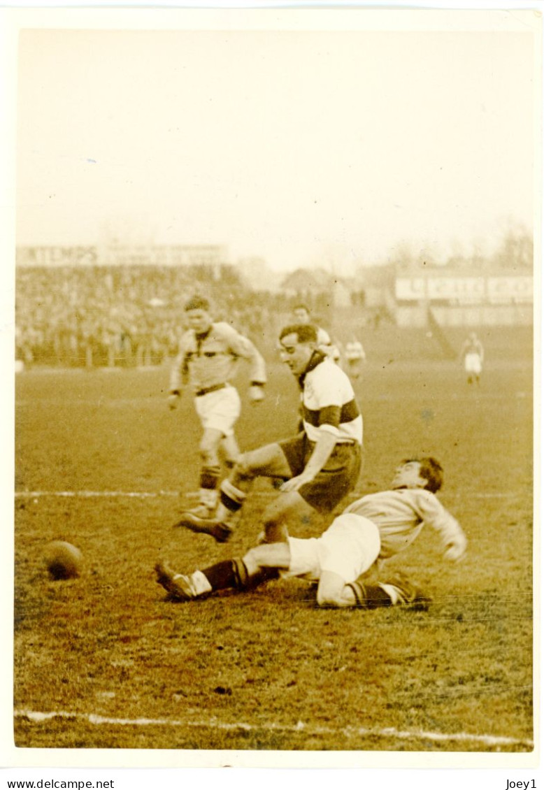 Photo Meurisse 1931 Match De Foot Montpellier Contre Amiens, Format 13/18 - Deportes