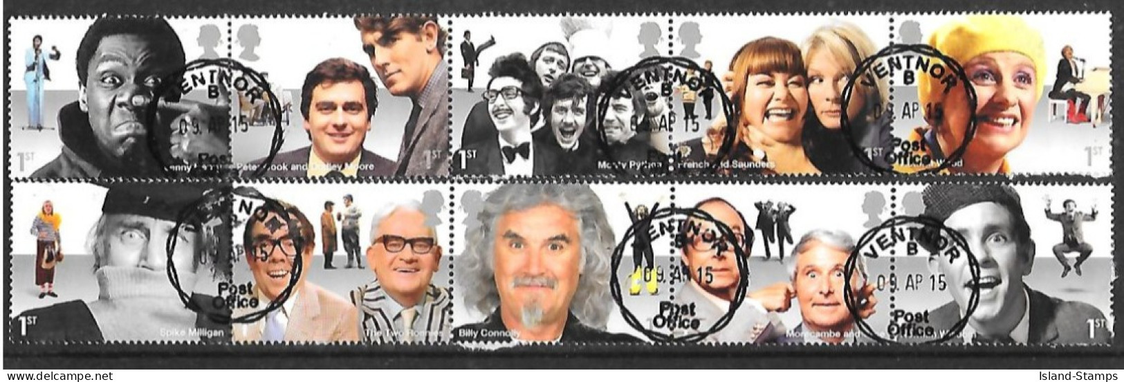 2015 Comedy Greats Used Set HRD2-B - Oblitérés