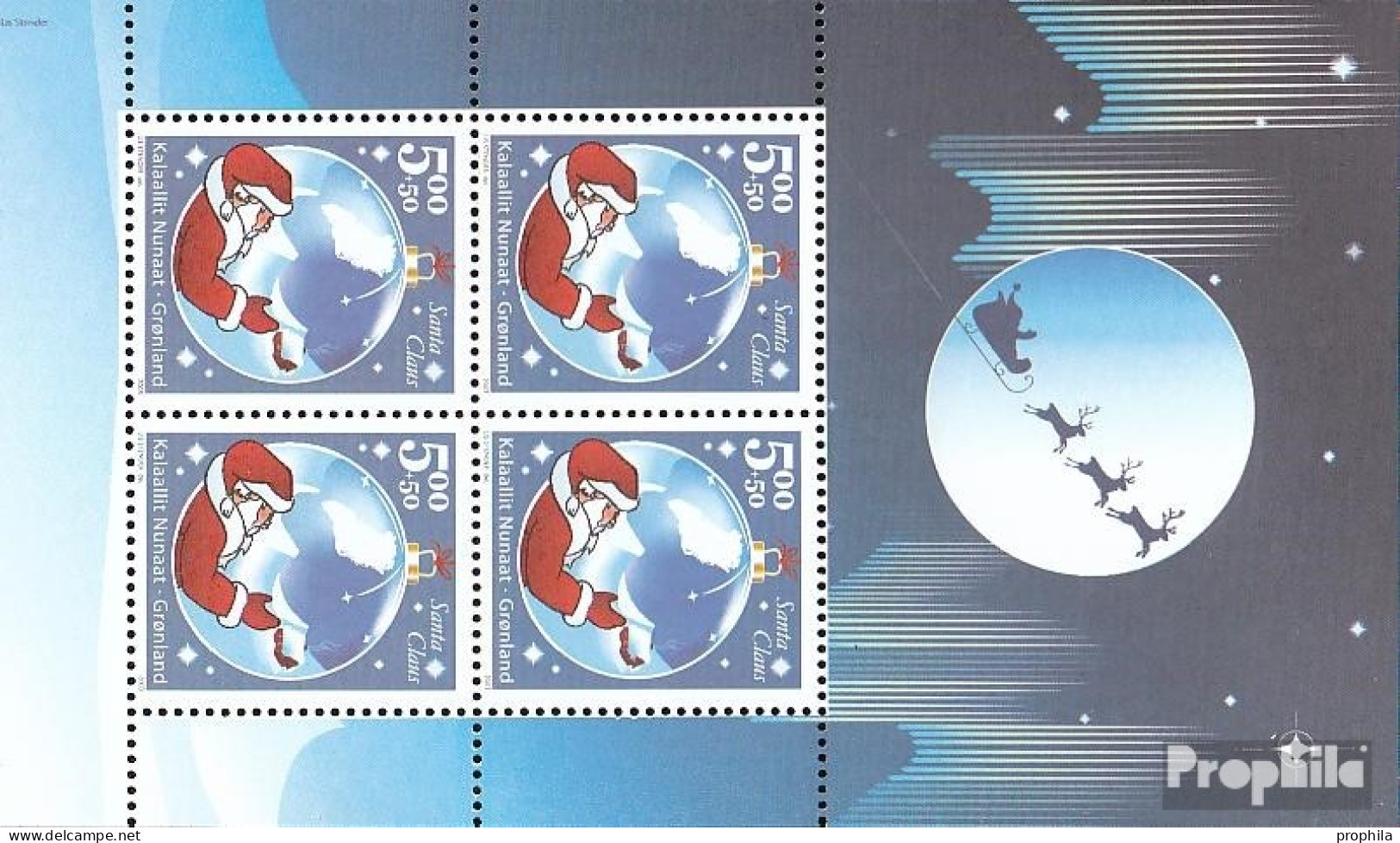 Dänemark - Grönland Block26 (kompl.Ausg.) Postfrisch 2003 Santa Claus Of Greenland - Bloques