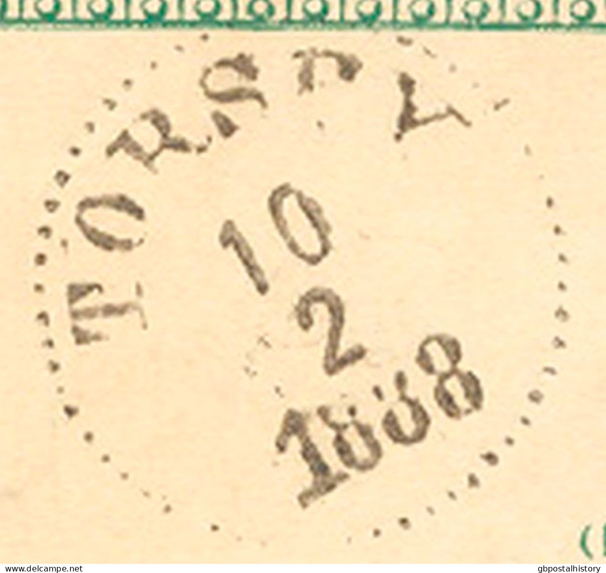 SCHWEDEN 1888, "LEKVATTNET" Und "TORSBY" Extrem Selt. K1 Klar A. 5 (FEM) Öre Grün GA-Postkarte, GA-ABARTE: Rahmenbruch - Abarten Und Kuriositäten