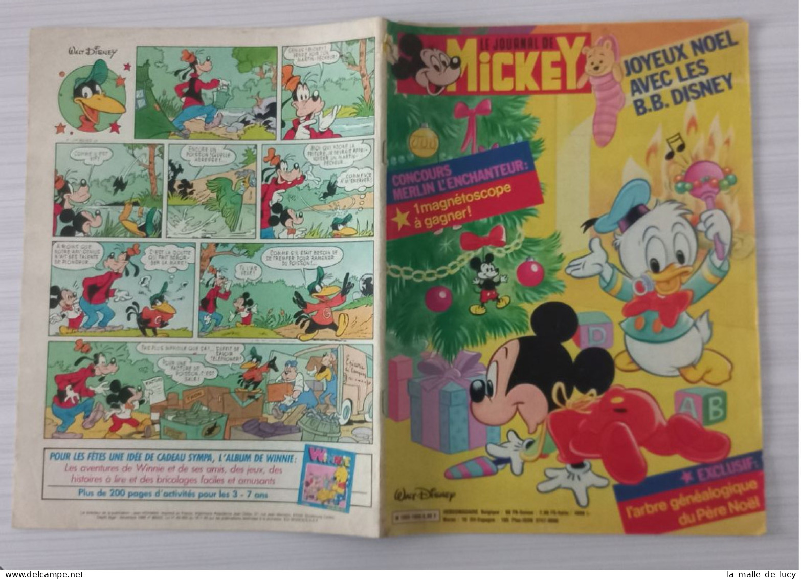 Journal De Mickey N° 1800 - 23/12/1986 - Journal De Mickey