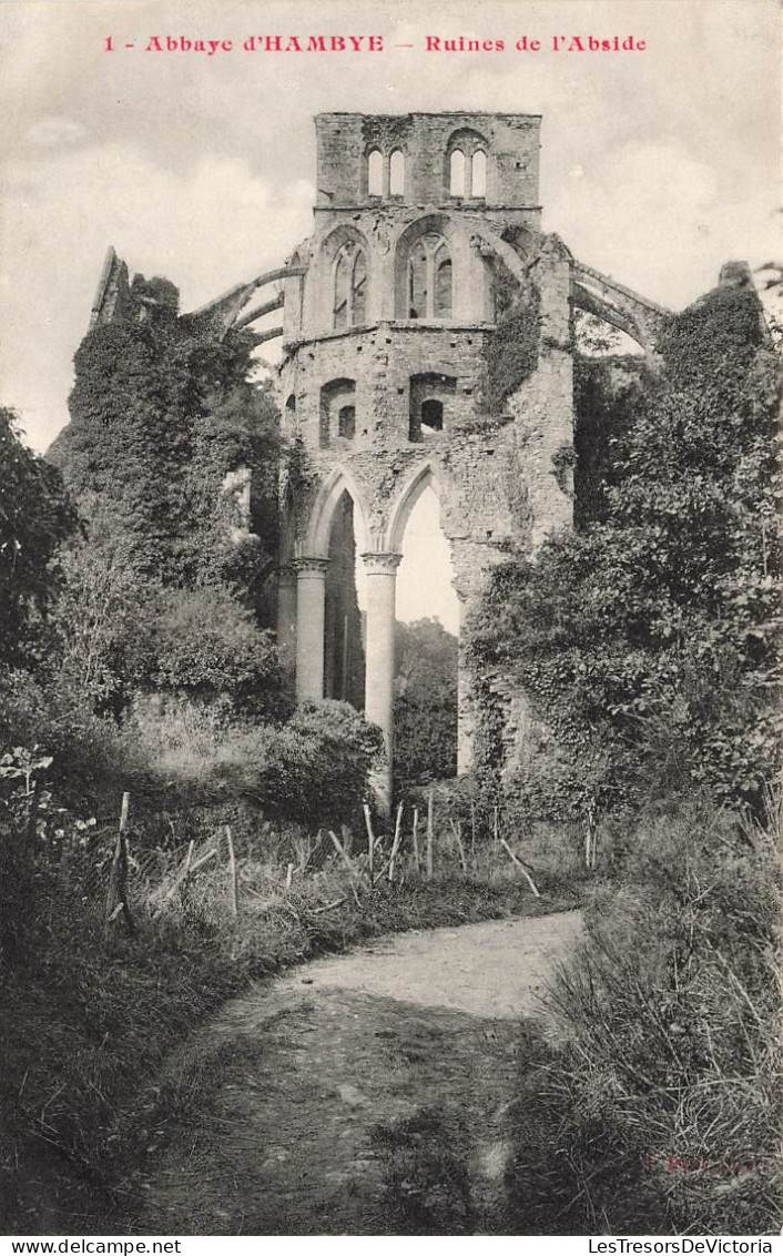 FRANCE - Hambye - Abbaye D'Hambye - Ruines De L'abside - Carte Postale Ancienne - Other & Unclassified