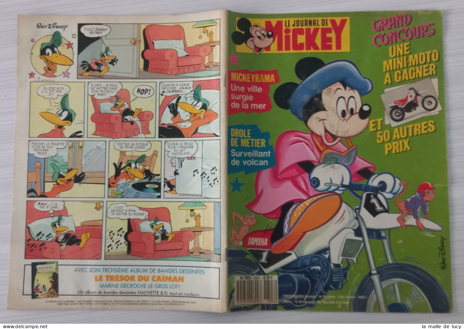 Journal De Mickey N° 1803 - 13/01/1987 - Journal De Mickey