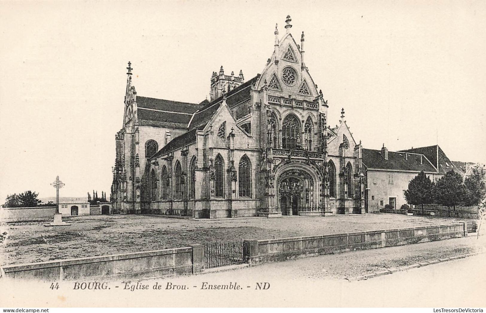 FRANCE - Bourg - Eglise De Brou - Ensemble - Carte Postale Ancienne - Other & Unclassified