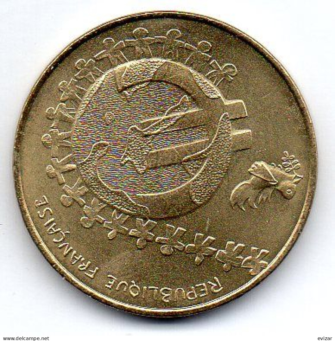 FRANCE, 1/4 Euro, Copper-Aluminum-Nickel, Year 2002, KM # 1293 - Andere & Zonder Classificatie