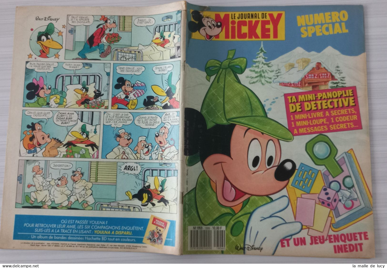 Journal De Mickey N° 1806 - 03/02/1987 - Journal De Mickey