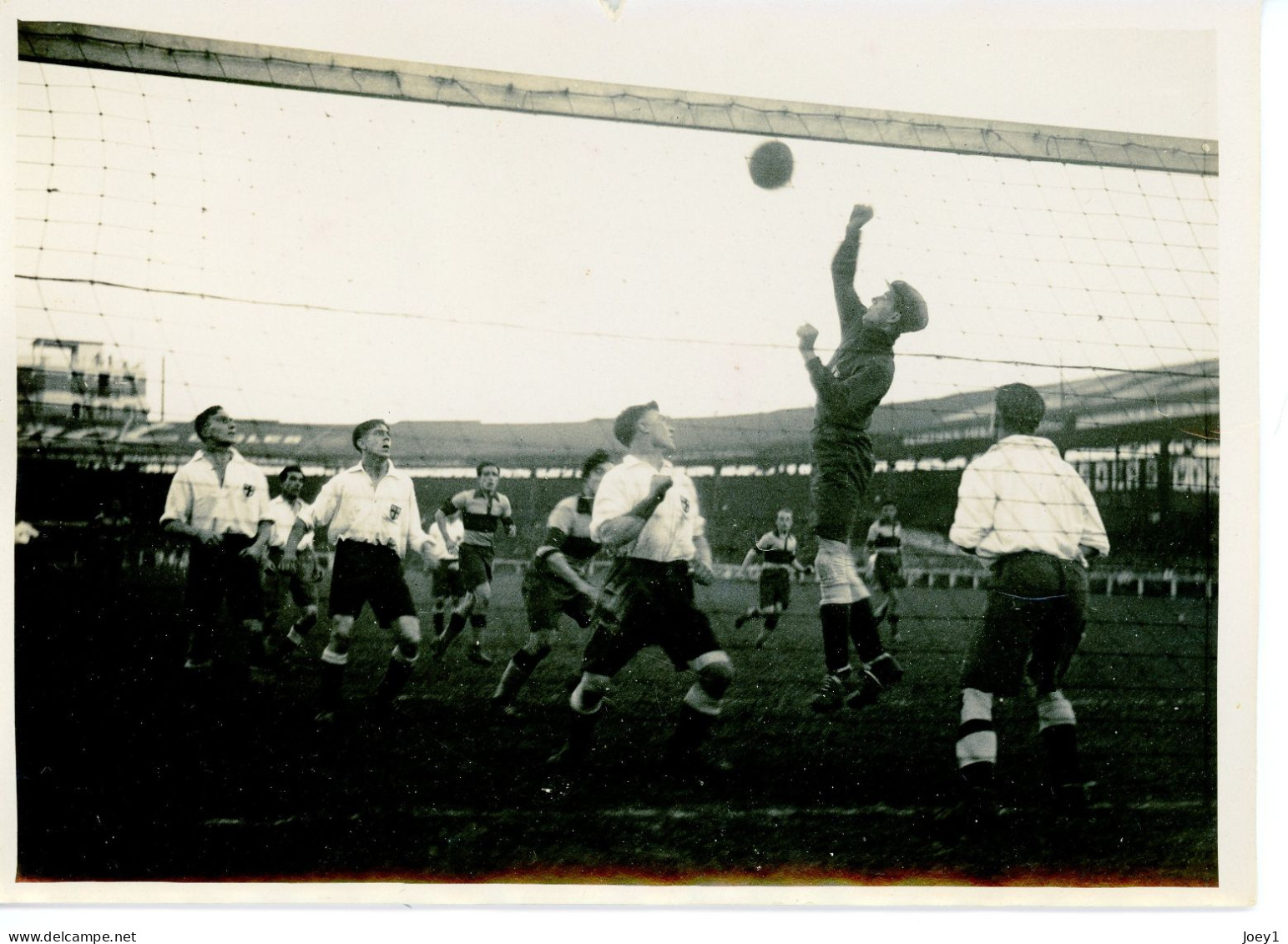 Photo Meurisse Années 1930 Match De Foot Paris Londres, Format 13/18 - Sport