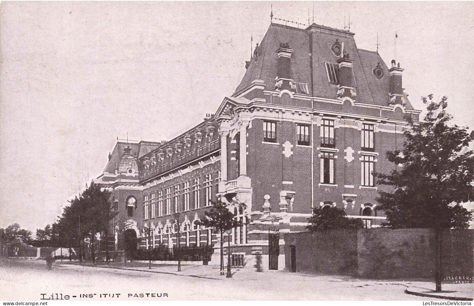FRANCE - Lille - Institut Pasteur - Carte Postale Ancienne - Lille