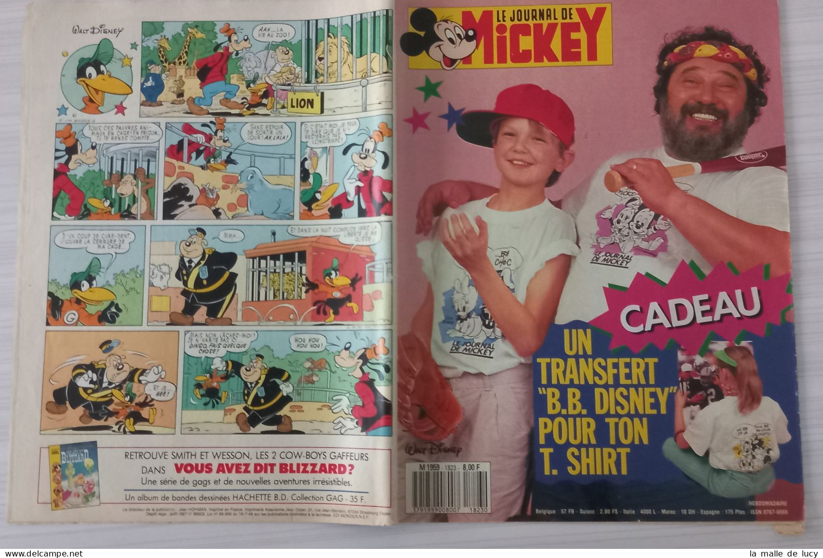 Journal De Mickey N° 1823 - 02/06/1987 - Journal De Mickey