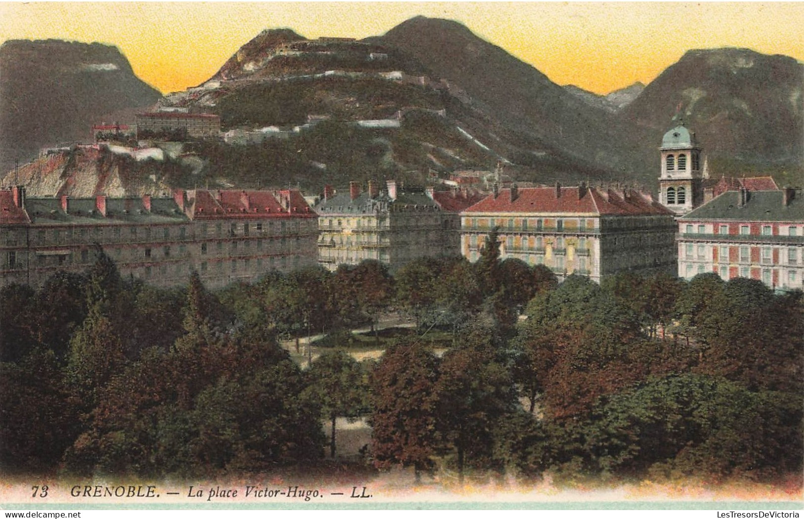 FRANCE - Grenoble - La Place Victor Hugo - Carte Postale Ancienne - Grenoble