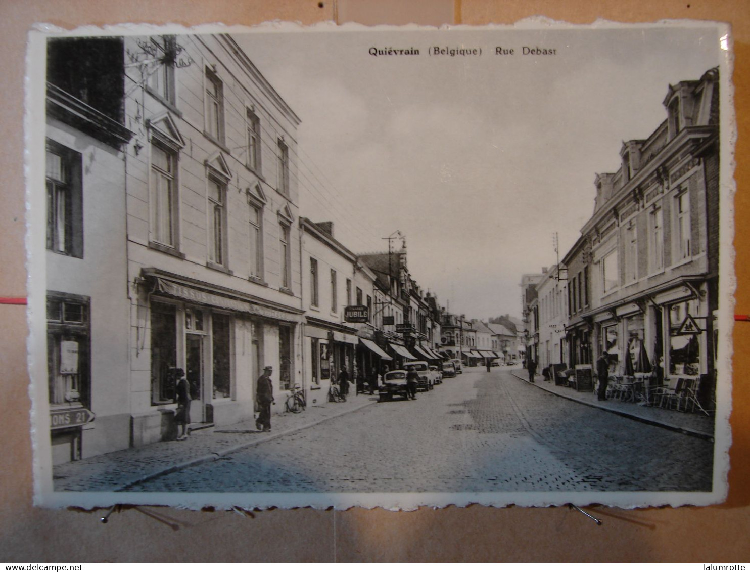 CP. 5336. Quiévrain. Rue Debast - Quievrain