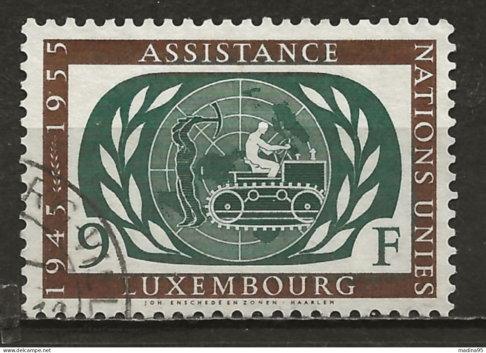 LUXEMBOURG: Obl., N°YT 499, TB - Gebruikt