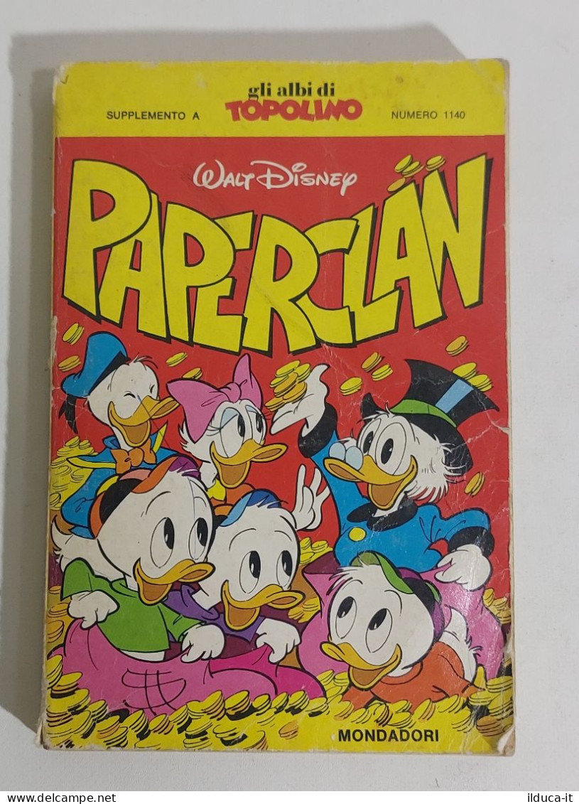 56390 I CLASSICI DISNEY (Prima Serie) N. 70 - Paperclan - Mondadori 1976 - Disney