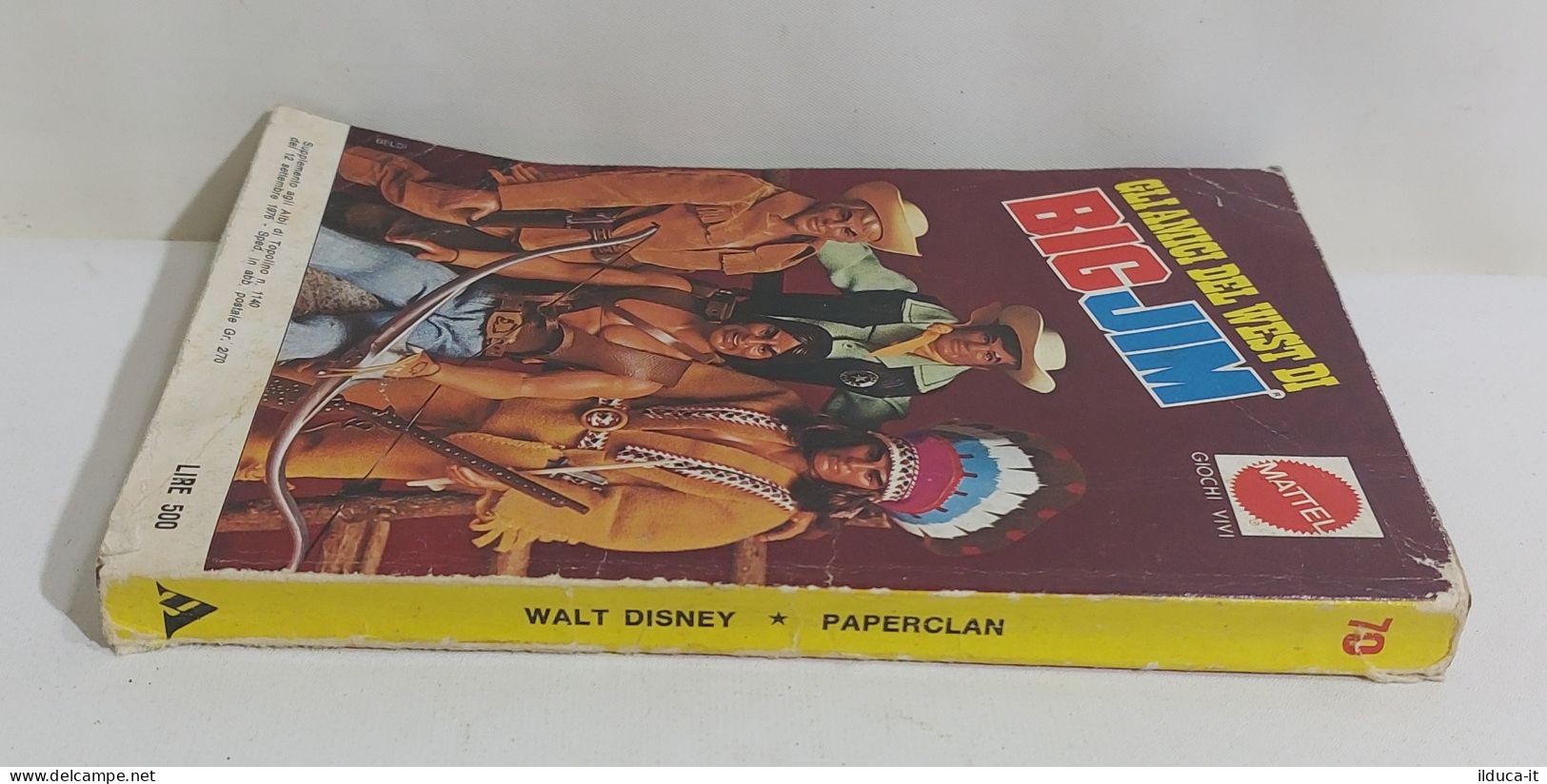 56390 I CLASSICI DISNEY (Prima Serie) N. 70 - Paperclan - Mondadori 1976 - Disney