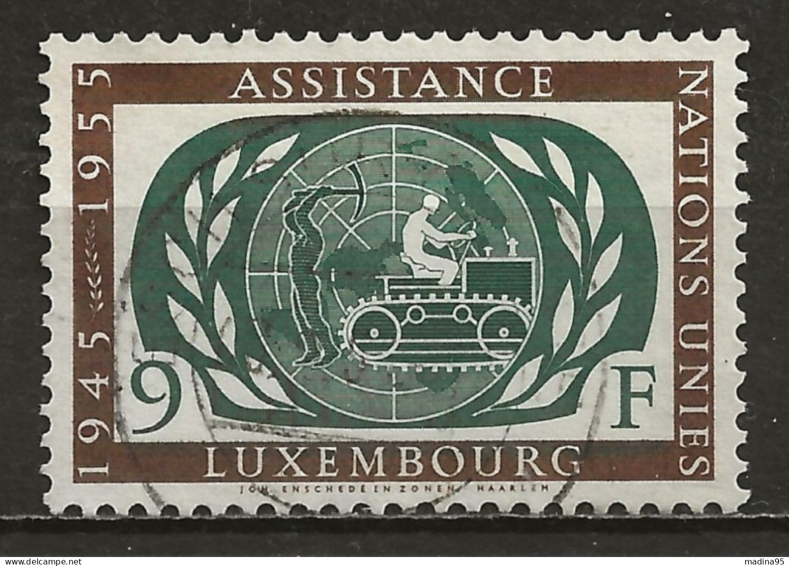 LUXEMBOURG: Obl., N°YT 499, TB - Oblitérés