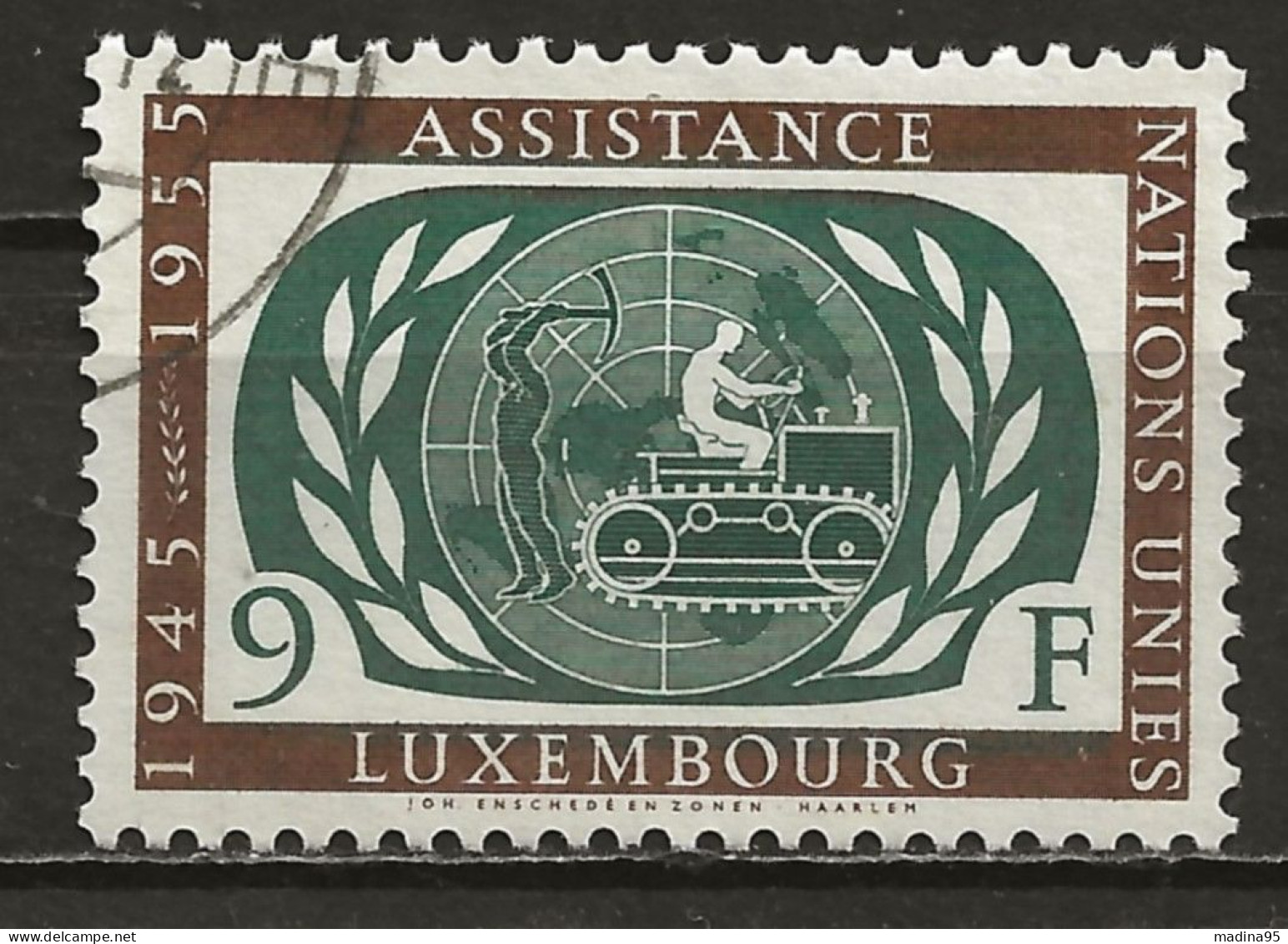 LUXEMBOURG: Obl., N°YT 499, TB - Gebruikt