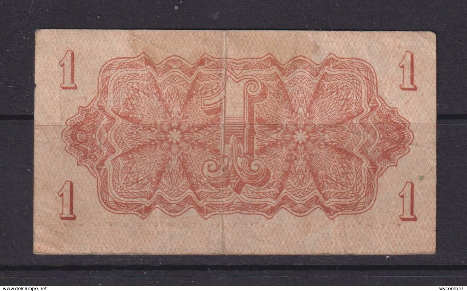 CZECHOSLOVAKIA -  1944 1 Korun Circulated Banknote - Czechoslovakia