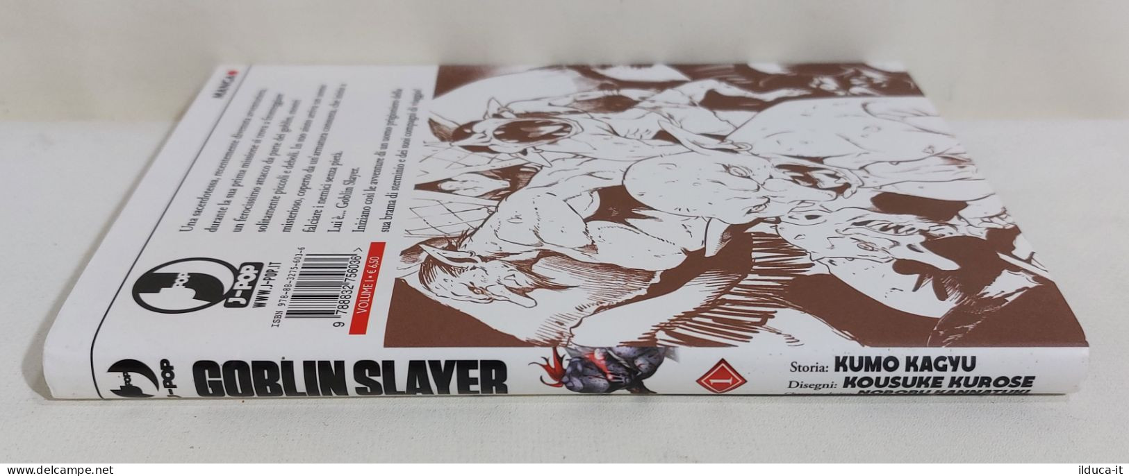 56384 GOBLIN SLAYER N. 1 - J-Pop 2016 - Manga