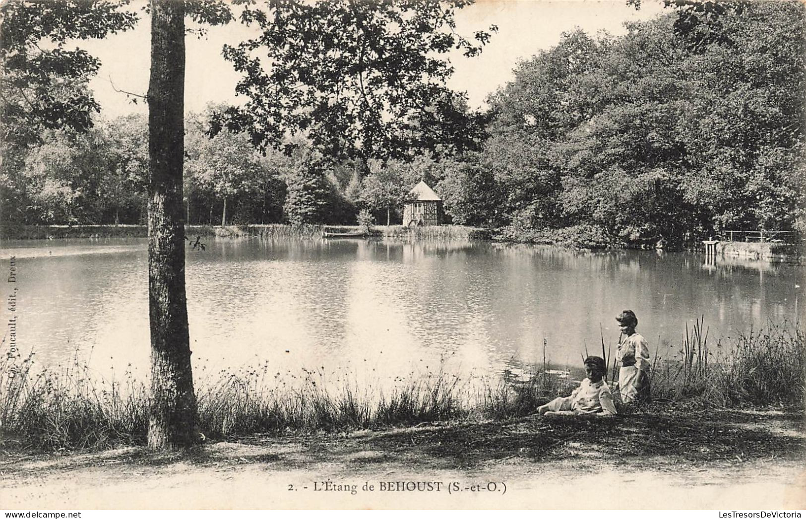 FRANCE - Vue Sur L'étang De Behoust - Carte Postale Ancienne - Other & Unclassified