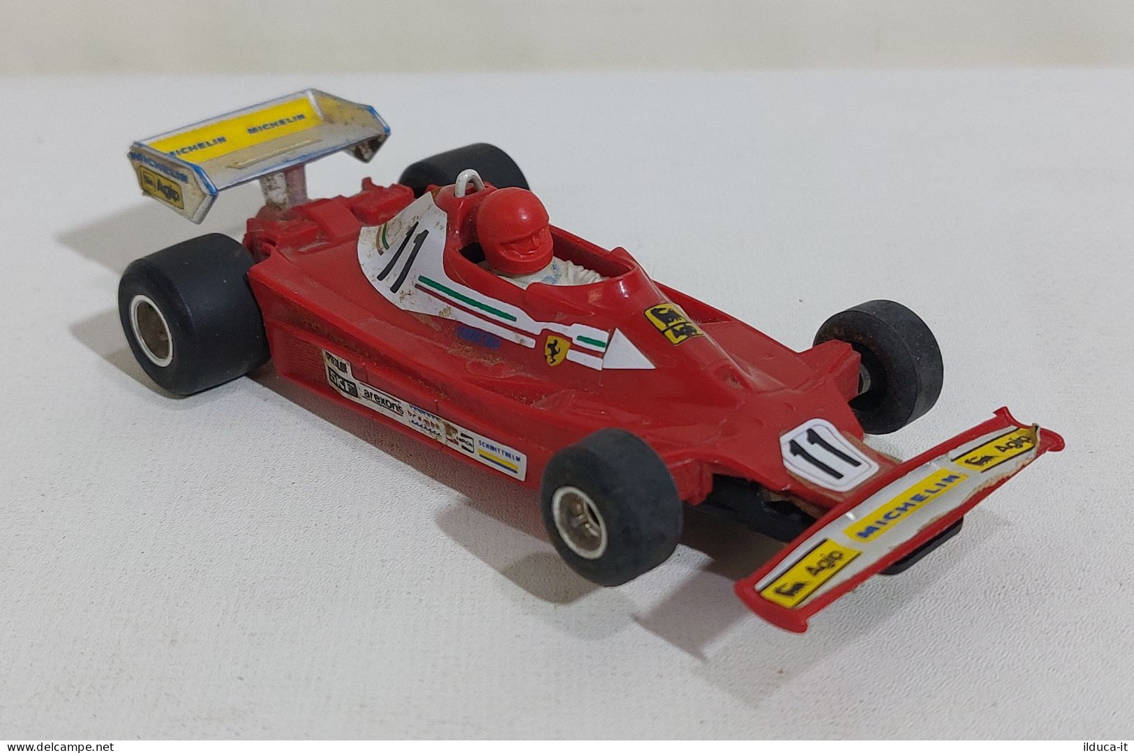 56628 PISTA SLOT CAR POLISTIL Champion 1/32 A112 - Ferrari 312 T2 - Road Racing Sets