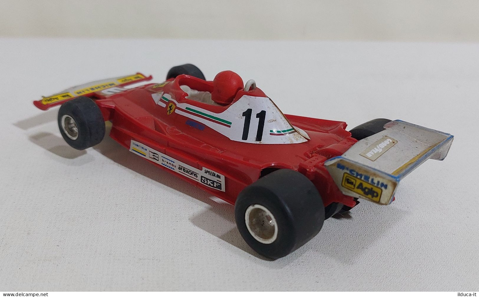 56628 PISTA SLOT CAR POLISTIL Champion 1/32 A112 - Ferrari 312 T2 - Autorennbahnen