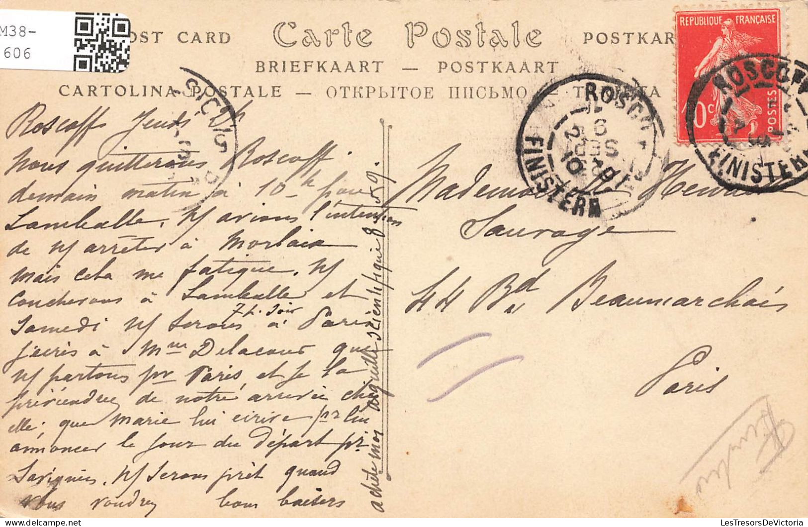 FRANCE - Col Du Lautaret - Les Lacets Du Galibier Et La Roche Du Grand Galibier - Carte Postale Ancienne - Other & Unclassified