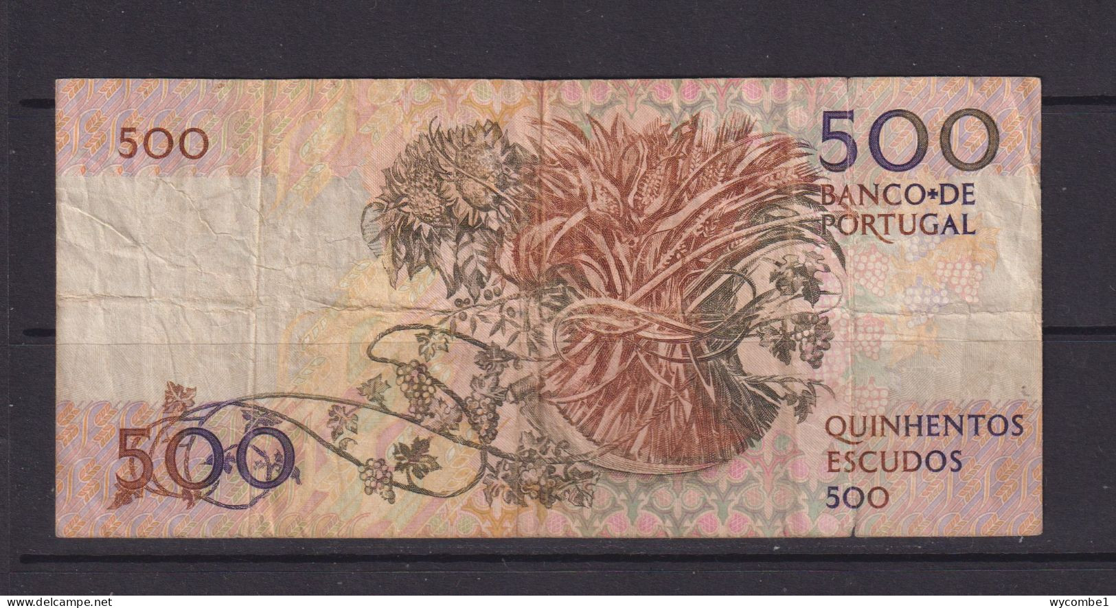 PORTUGAL -  1993 500 Escudos Circulated Banknote - Portogallo