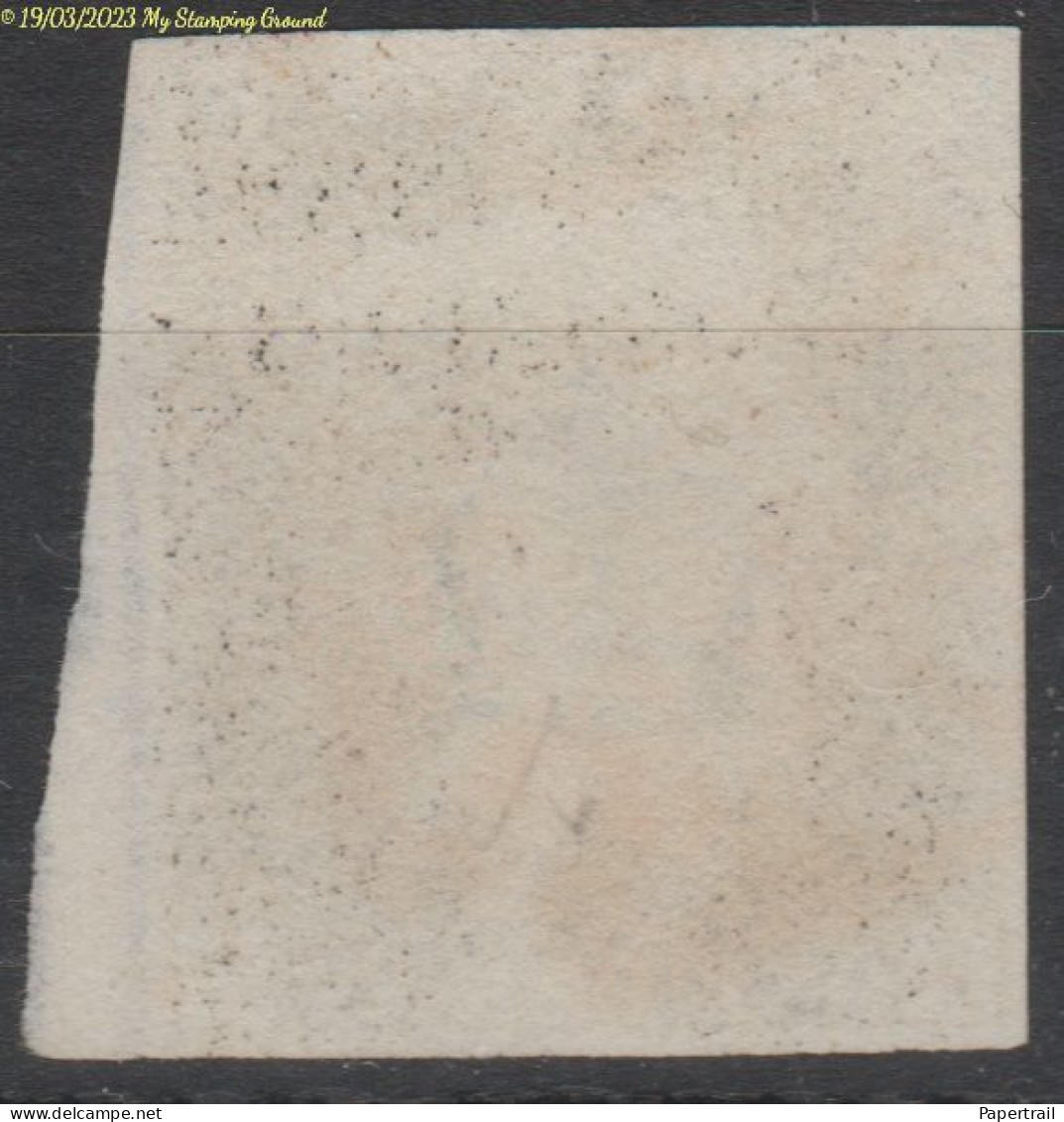 5 - Penny Black Very Fine Used With Part Marginal Inscription Plate 1b - Oblitérés