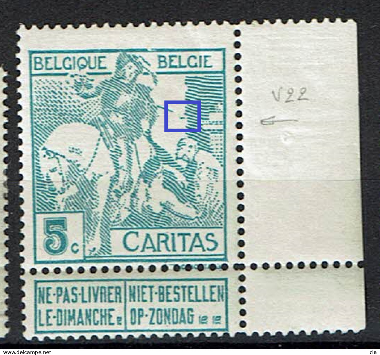 86 Bdf  **  LV 22  Larme Pointe épée - 1901-1930