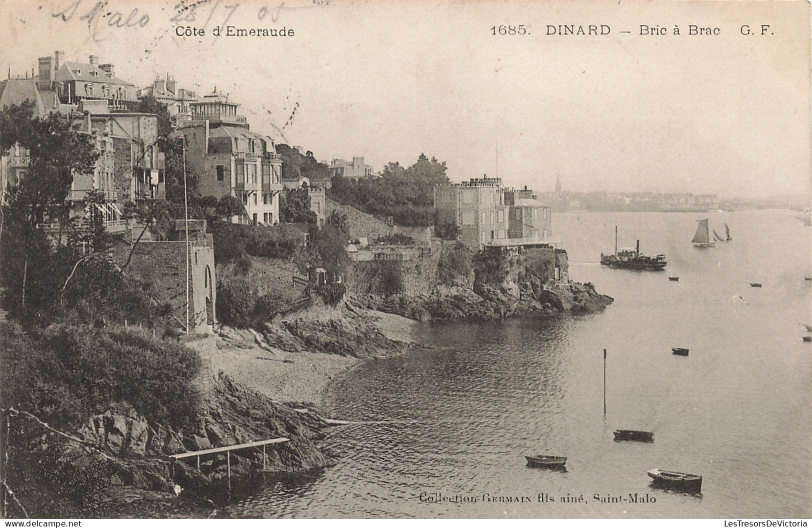 FRANCE - Dinard - Bric à Brac - Côte D'Emeraude - Carte Postale Ancienne - Dinard