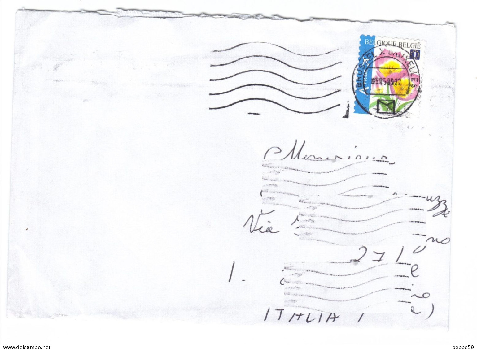 Marcofilia Belgio - Busta Affrancata N. 2 - Francobolli, Stamps, Timbres, Sellos,  Briefmarken - Covers & Documents