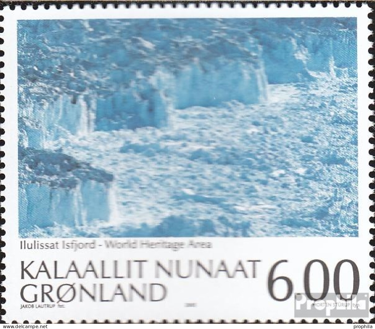 Dänemark - Grönland 439 (kompl.Ausg.) Postfrisch 2005 UNESCO-Welterbe - Unused Stamps