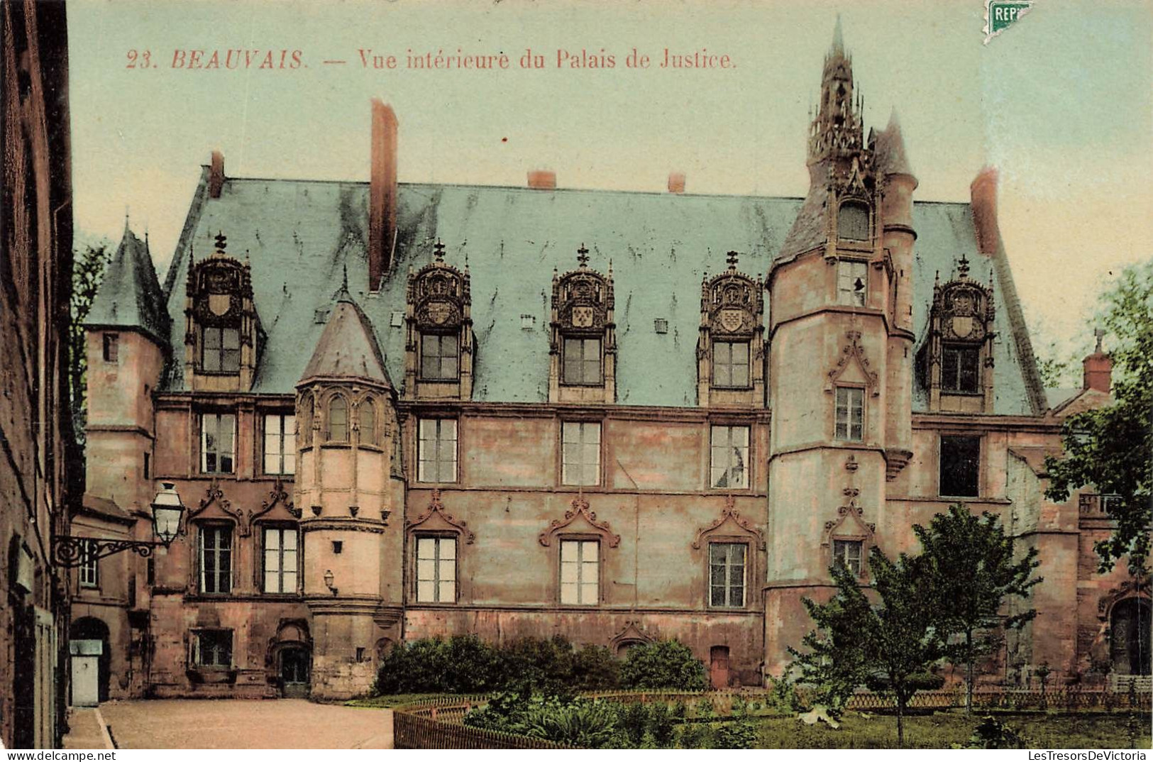 FRANCE - Beauvais - Vue Intérieure Du Palais De Justice - Carte Postale Ancienne - Beauvais