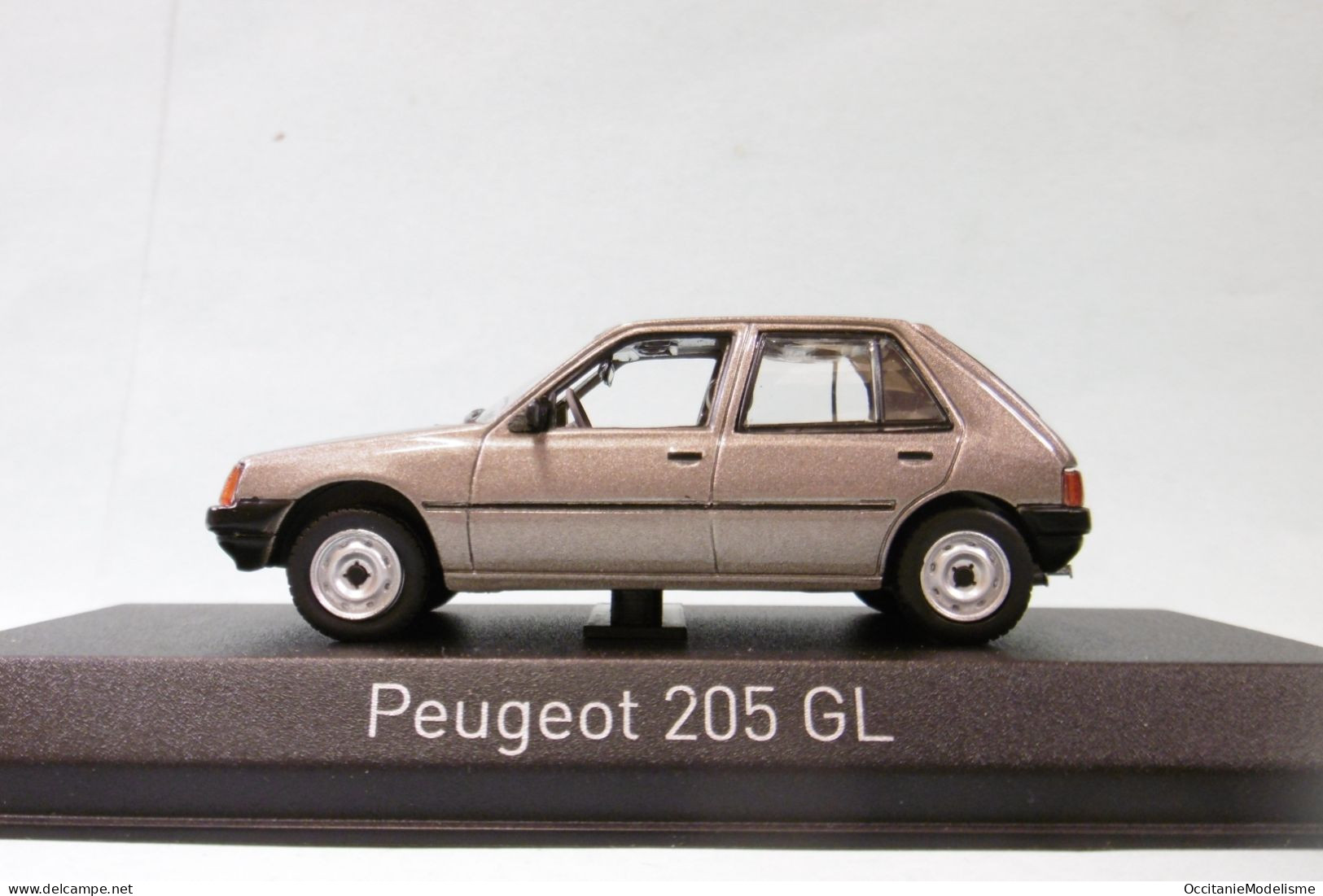 Norev - PEUGEOT 205 GL 1988 Marron Métallisé Réf. 471724 Neuf NBO 1/43 - Norev