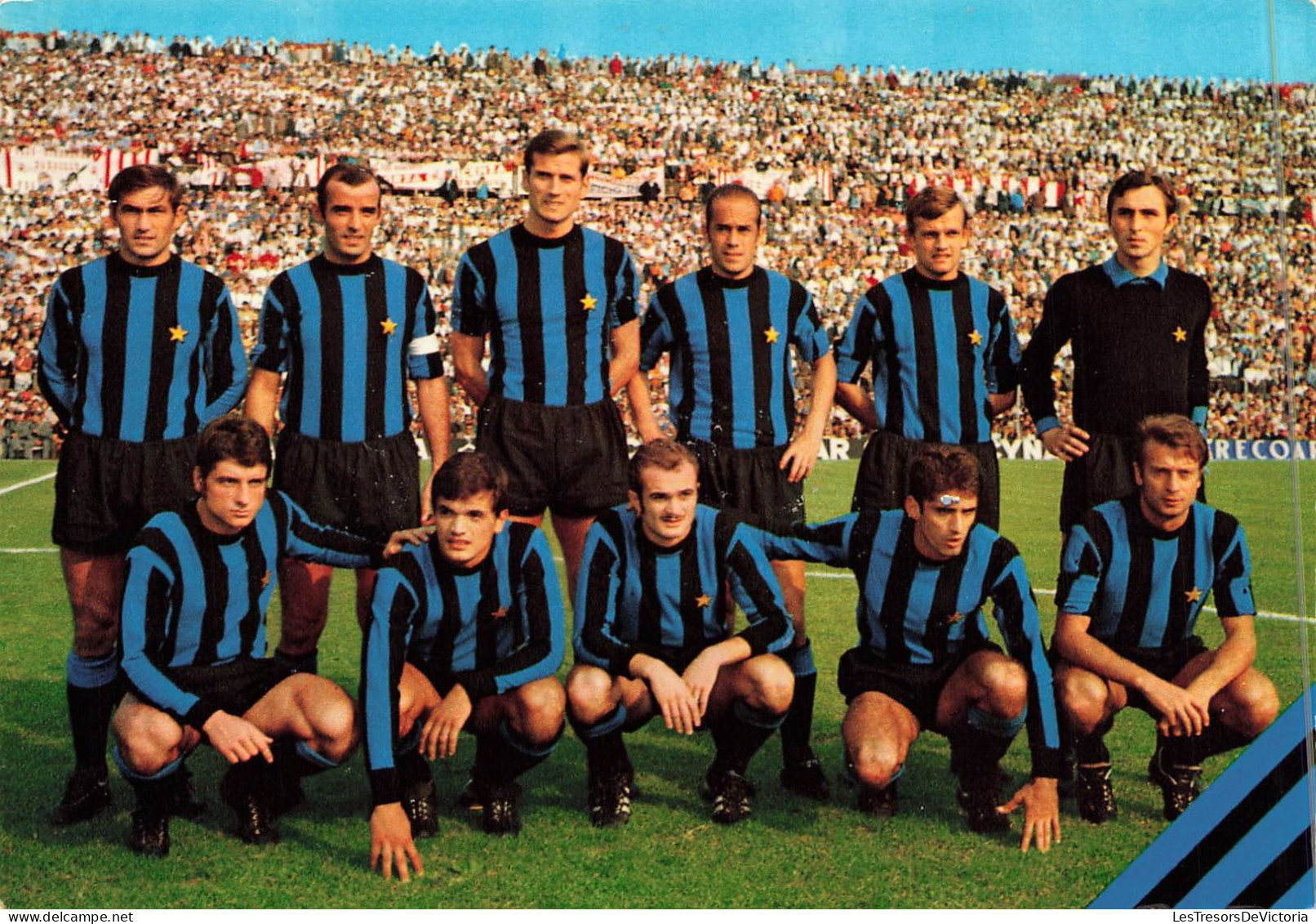 CELEBRITES - Sportifs - Football - Sport- équipe De Foot De F C Internazionale - Carte Postale - Sporters