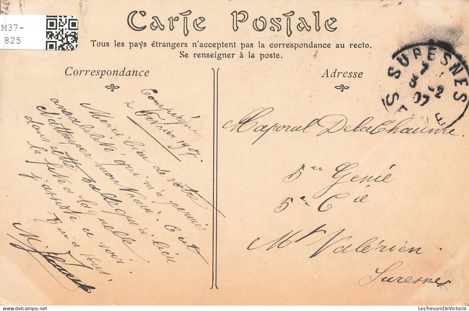 FRANCE - Compiègne - Château De Compiègne - La Salle Des Fêtes - Carte Postale Ancienne - Compiegne