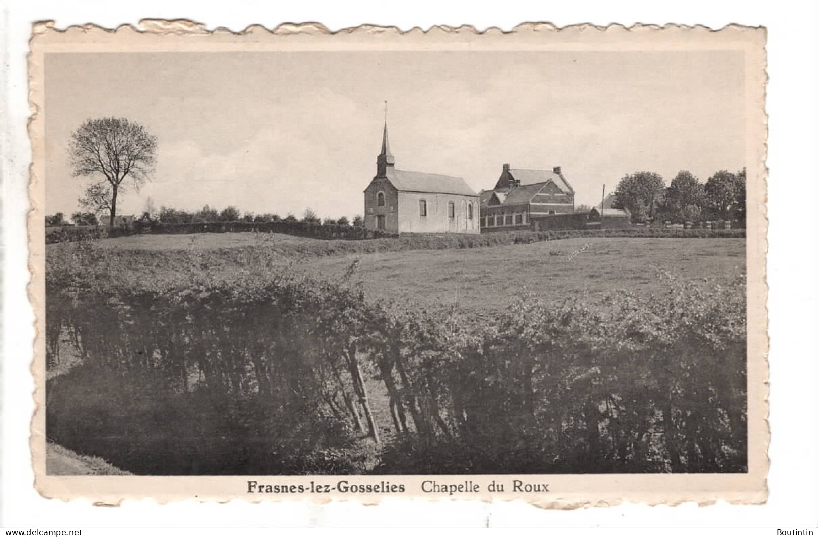 Frasnes Lez Gosselies Chapelle Du Roux - Les Bons Villers