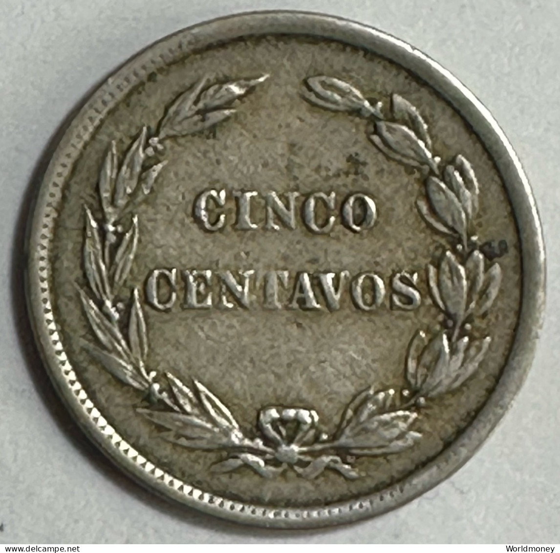 Ecuador 5 Centavos 1918 - Ecuador