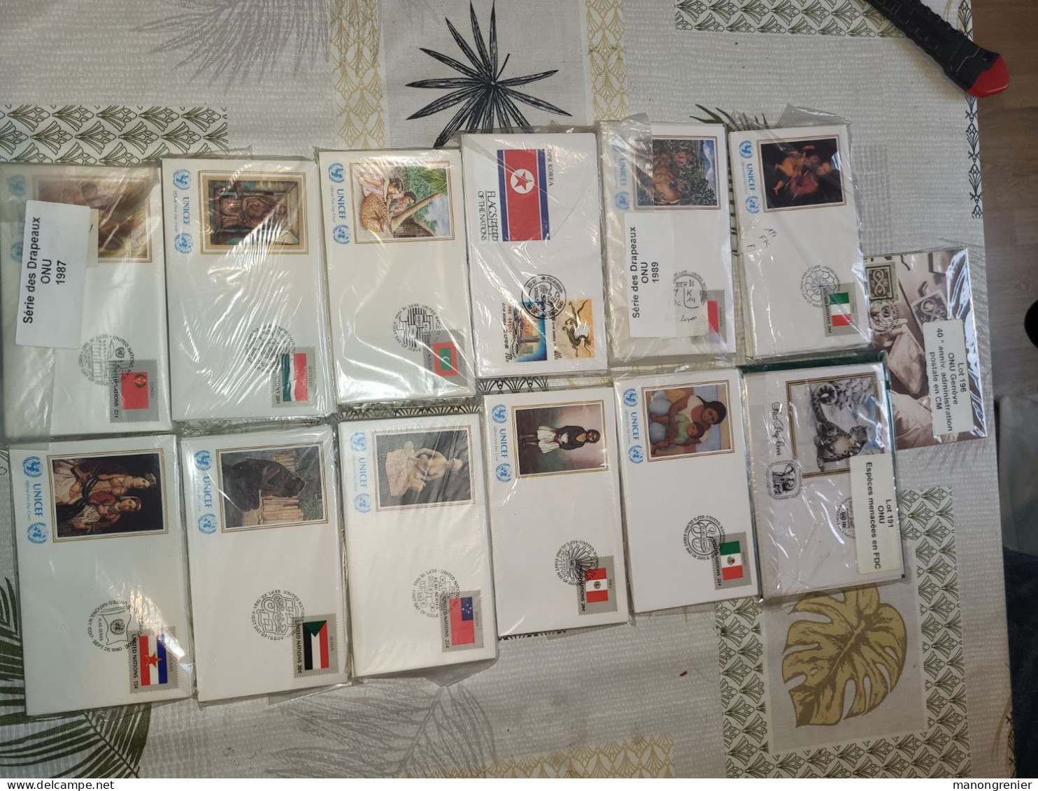 Jolie Collection De ONU, Viennes, Genève, New-York + FDC - Collections, Lots & Séries