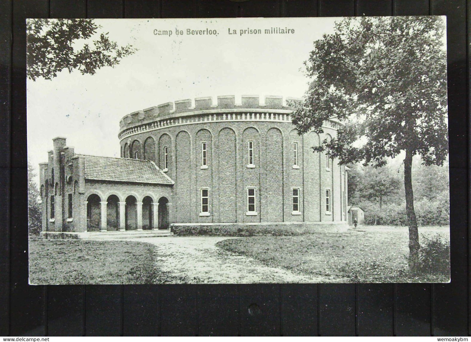 Belgien: Feldpostkarte Von Camp Be Beverloo Mit La Prision Militaira Vom 28.8.1915 Truppenplatz Des Ersatzbattalion 56 - Lettres & Documents